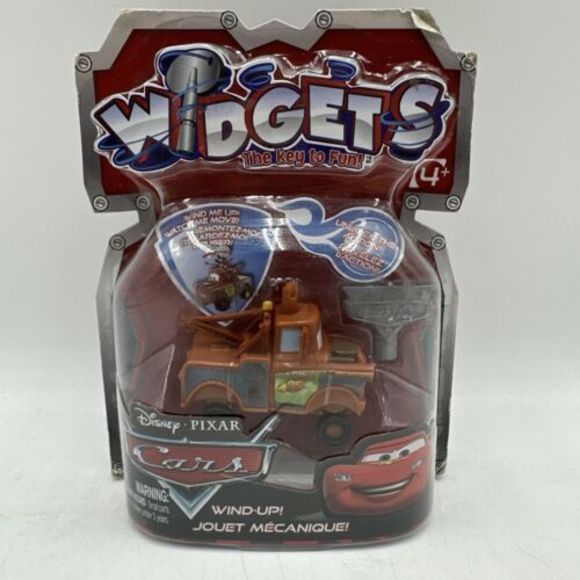 Widgets Disney Cars Wind-Up Tomater‎ with Key NEW - Picture 1 of 6